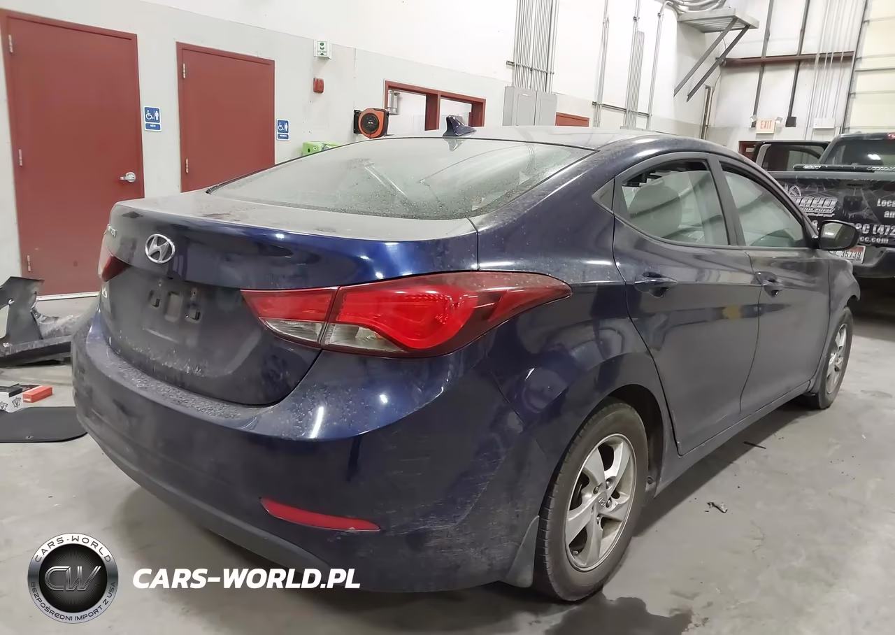 2014 Hyundai Elantra Se VIN:5NPDH4AE9EH535365 - 4