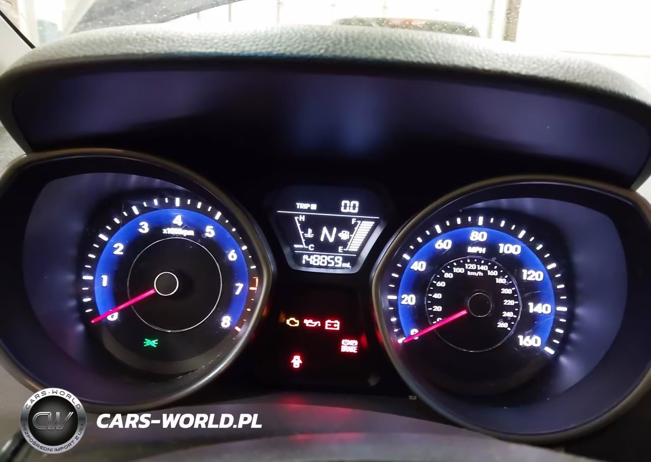 2014 Hyundai Elantra Se VIN:5NPDH4AE9EH535365 - 7