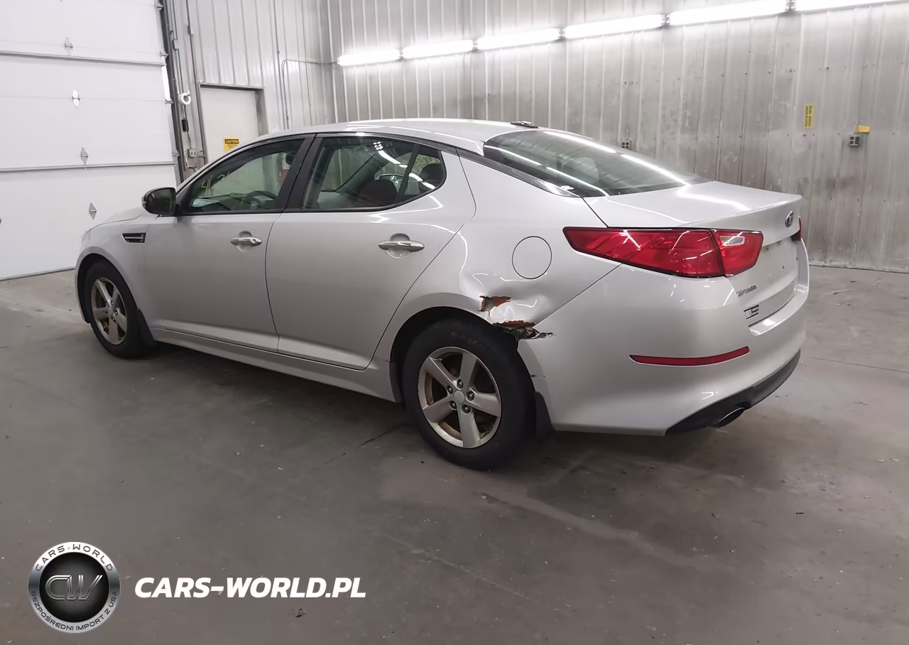 2014 Kia Optima Lx VIN:5XXGM4A76EG299649 - 3
