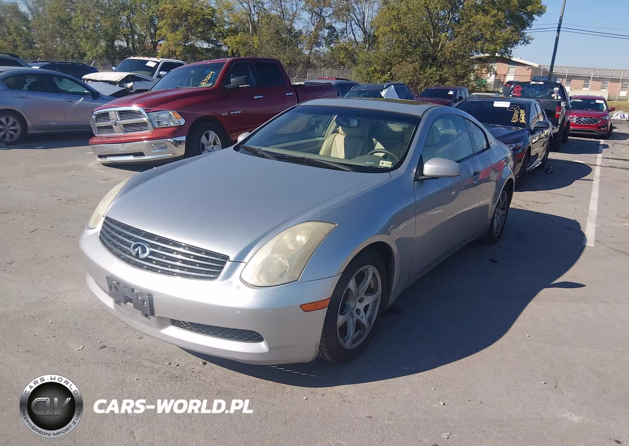 2003 Infiniti G35 Base W-Leather VIN:JNKCV54E43M205804 - 2