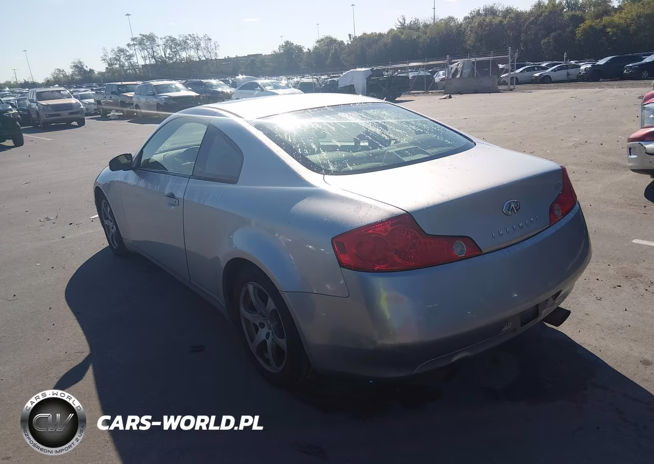 2003 Infiniti G35 Base W-Leather VIN:JNKCV54E43M205804 - 3