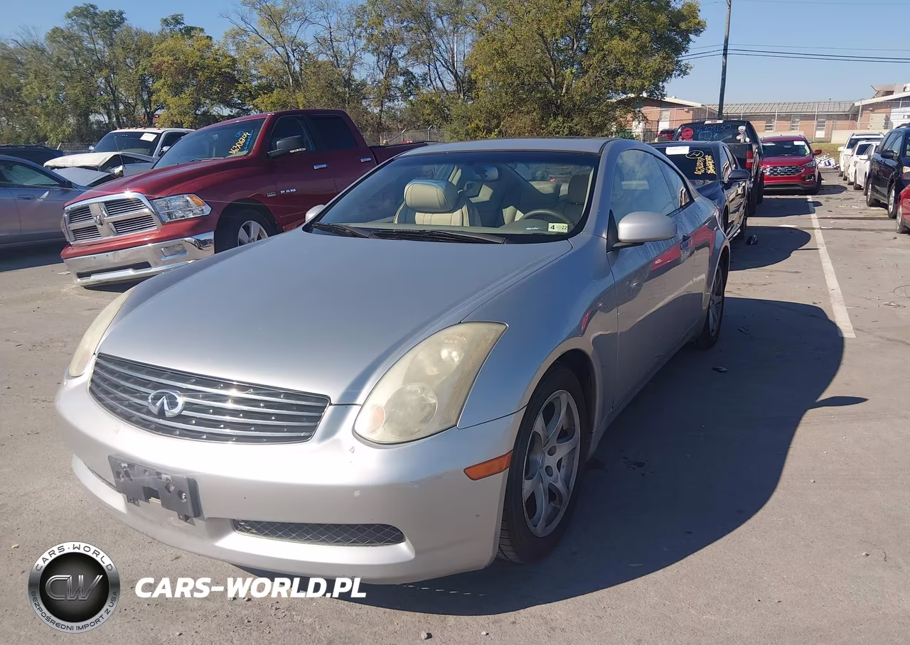 2003 Infiniti G35 Base W-Leather VIN:JNKCV54E43M205804 - 6
