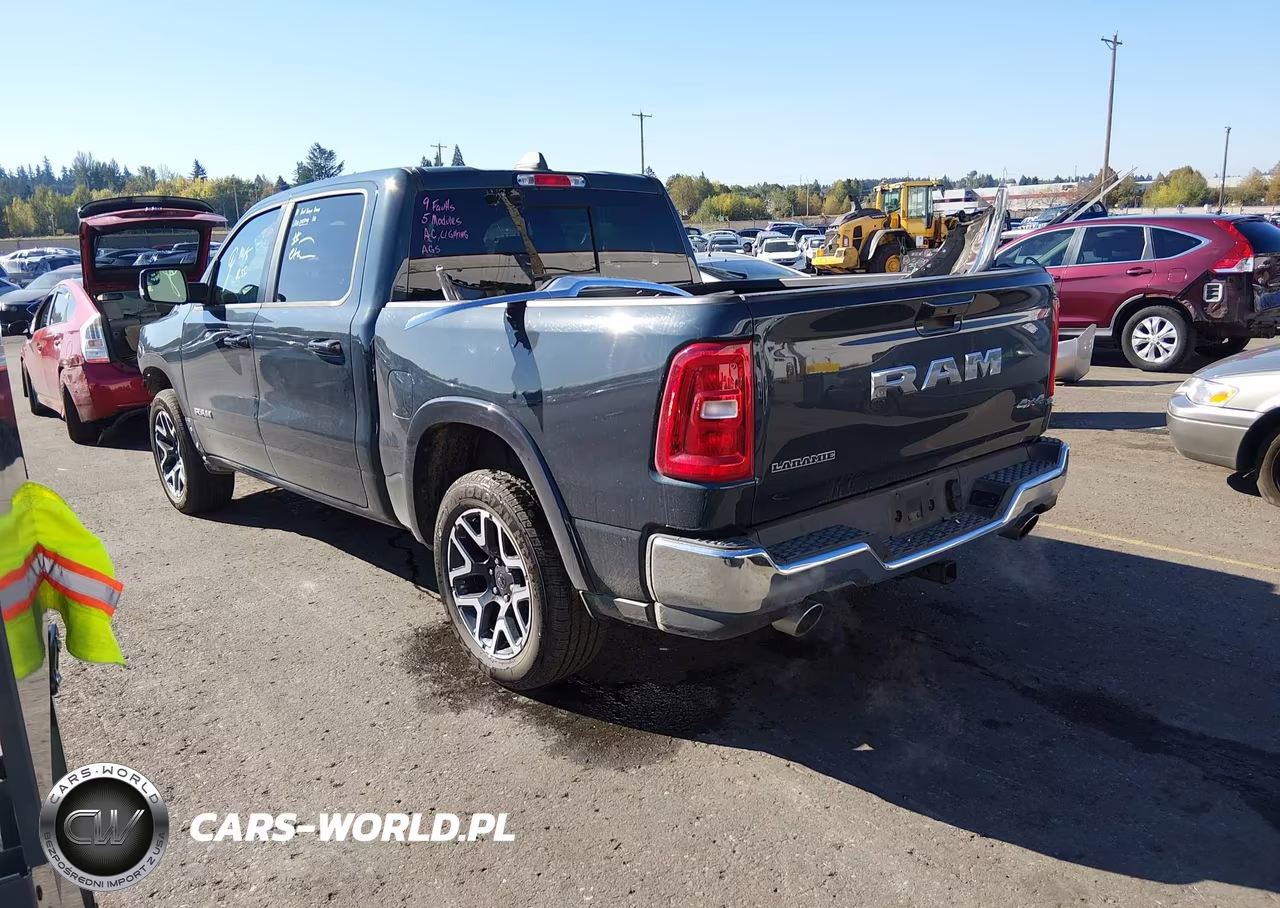 2026 Ram 1500 Laramie 4X4 5'7 Box VIN:1C6SRFJP0TN369405 - 3