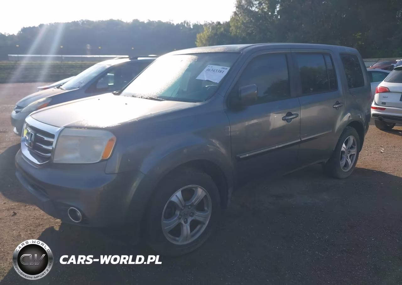 2012 Honda Pilot Ex-L VIN:5FNYF4H57CB031972 - 2