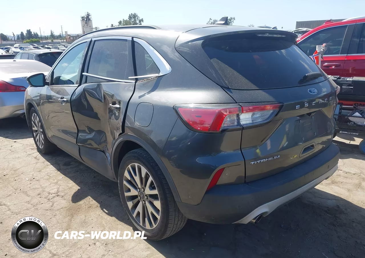 2020 Ford Escape Titanium Hybrid VIN:1FMCU0DZ6LUB74464 - 3