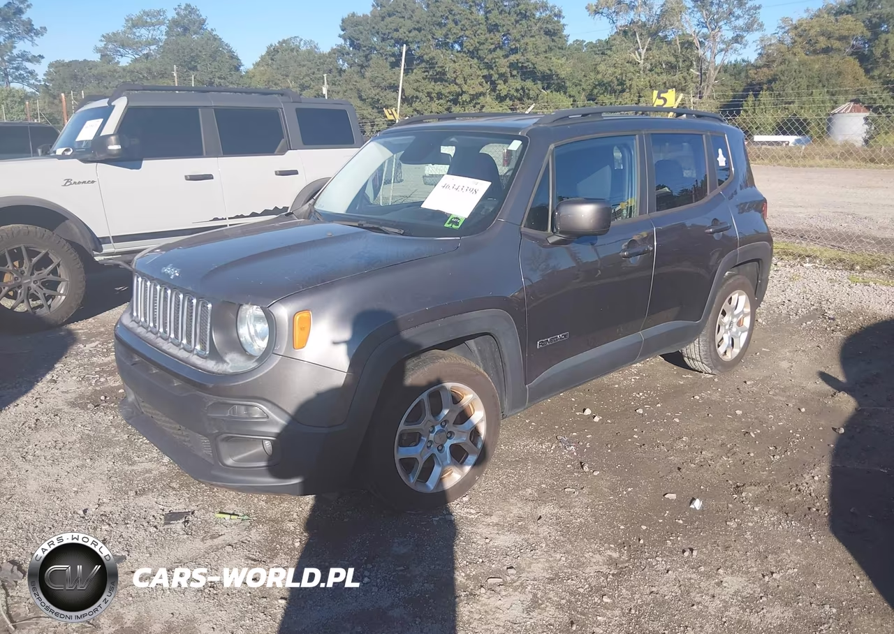 2017 Jeep Renegade Latitude Fwd VIN:ZACCJABB5HPE83084 - 2