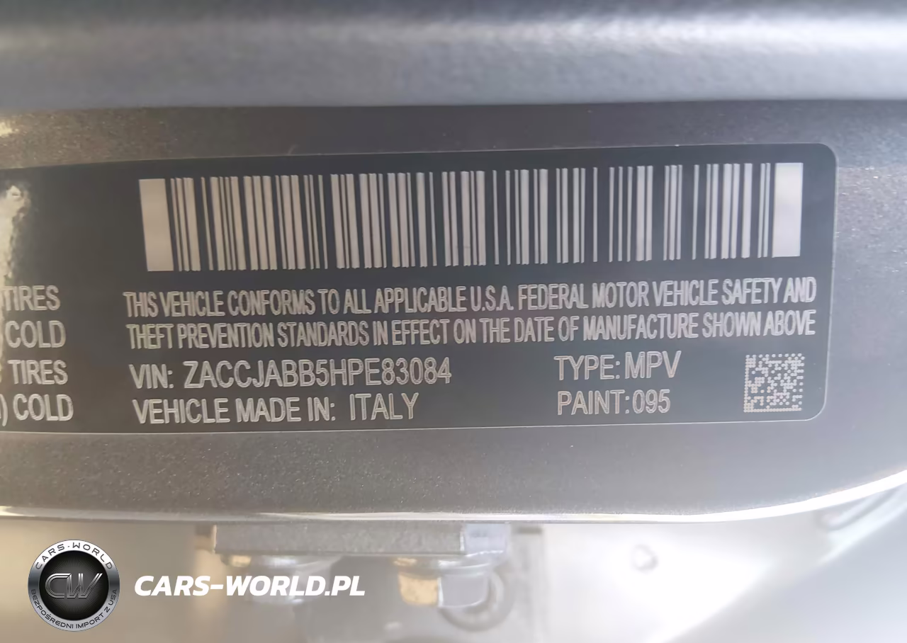 2017 Jeep Renegade Latitude Fwd VIN:ZACCJABB5HPE83084 - 9