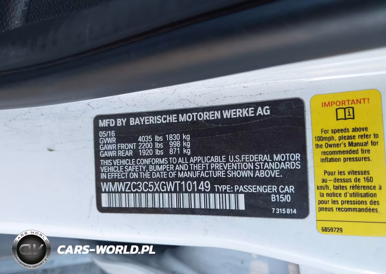 2016 Mini Countryman Cooper S VIN:WMWZC3C5XGWT10149 - 9