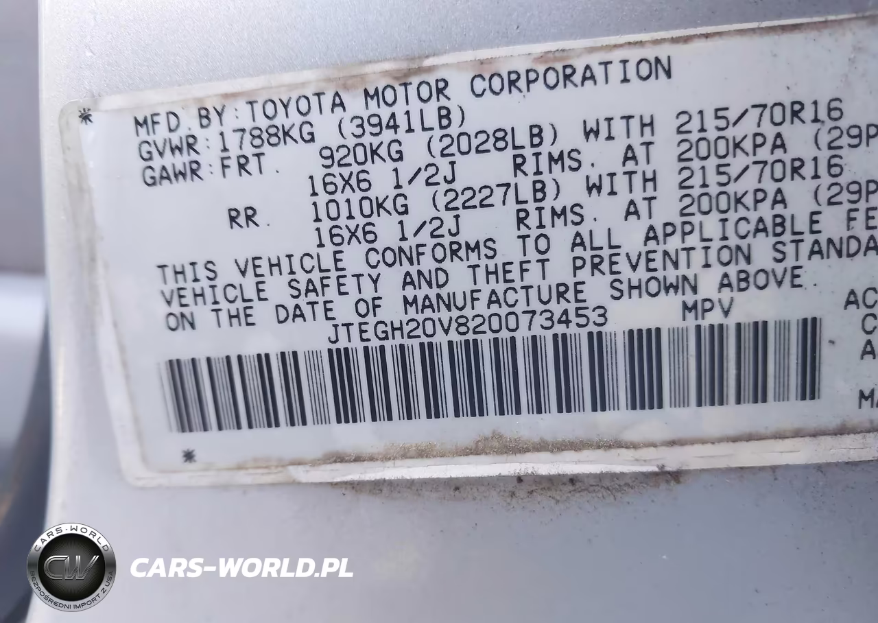 2002 Toyota Rav4 VIN:JTEGH20V820073453 - 9