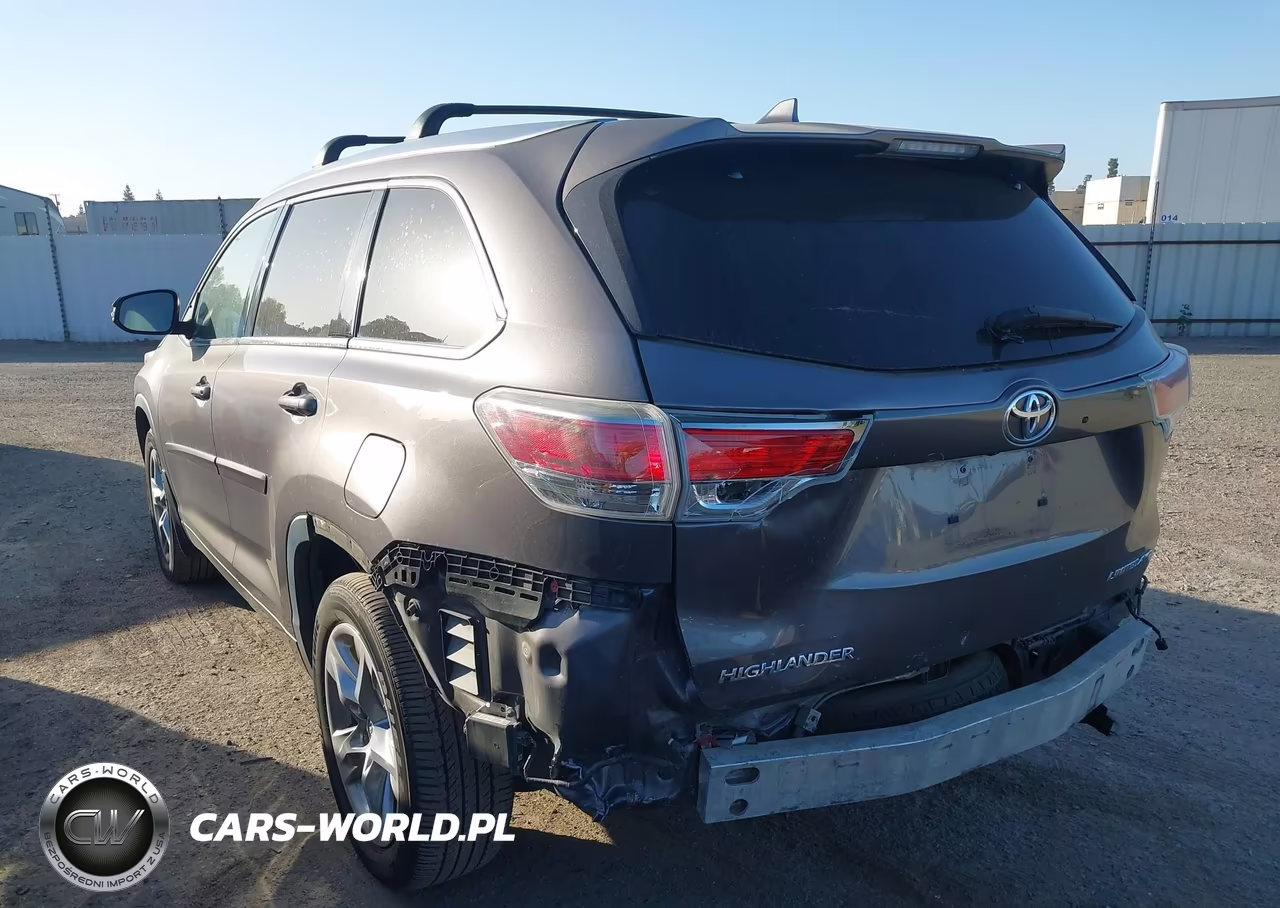 2016 Toyota Highlander Limited Platinum V6 VIN:5TDDKRFH2GS248108 - 3