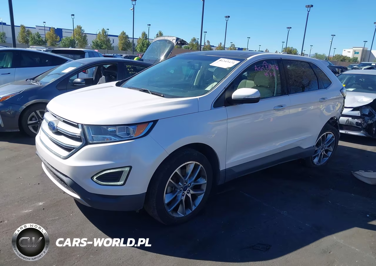 2017 Ford Edge Titanium VIN:2FMPK3K83HBB11192 - 2