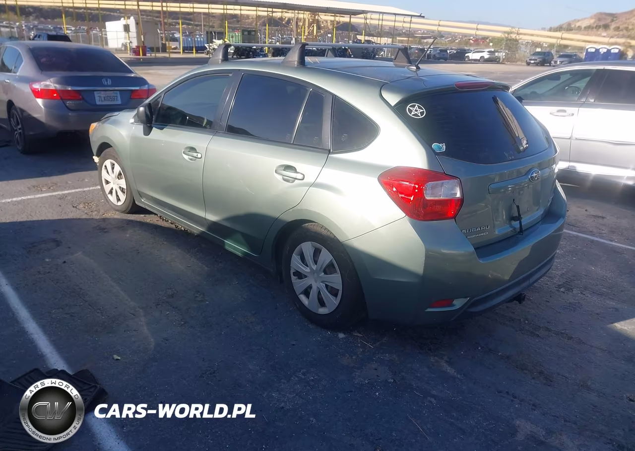 2014 Subaru Impreza 2.0I VIN:JF1GPAA60E8275904 - 3