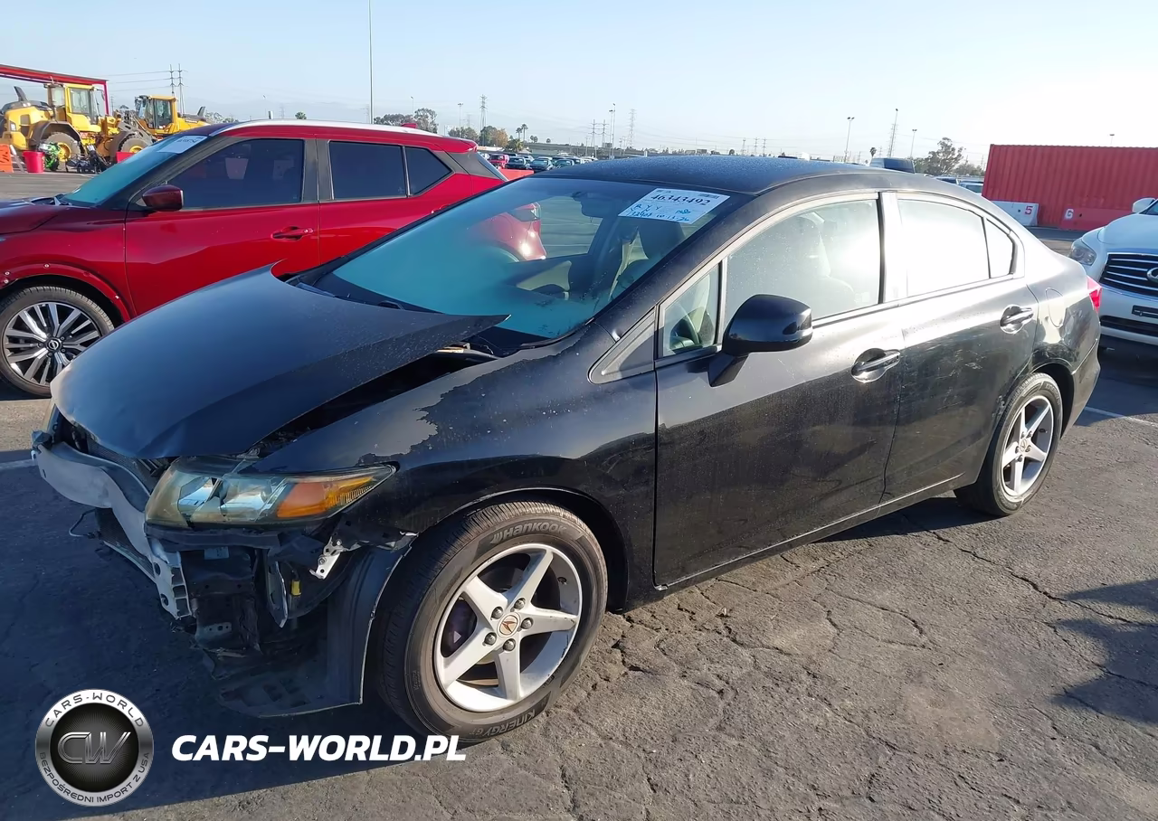 2012 Honda Civic Lx VIN:19XFB2F59CE074418 - 2