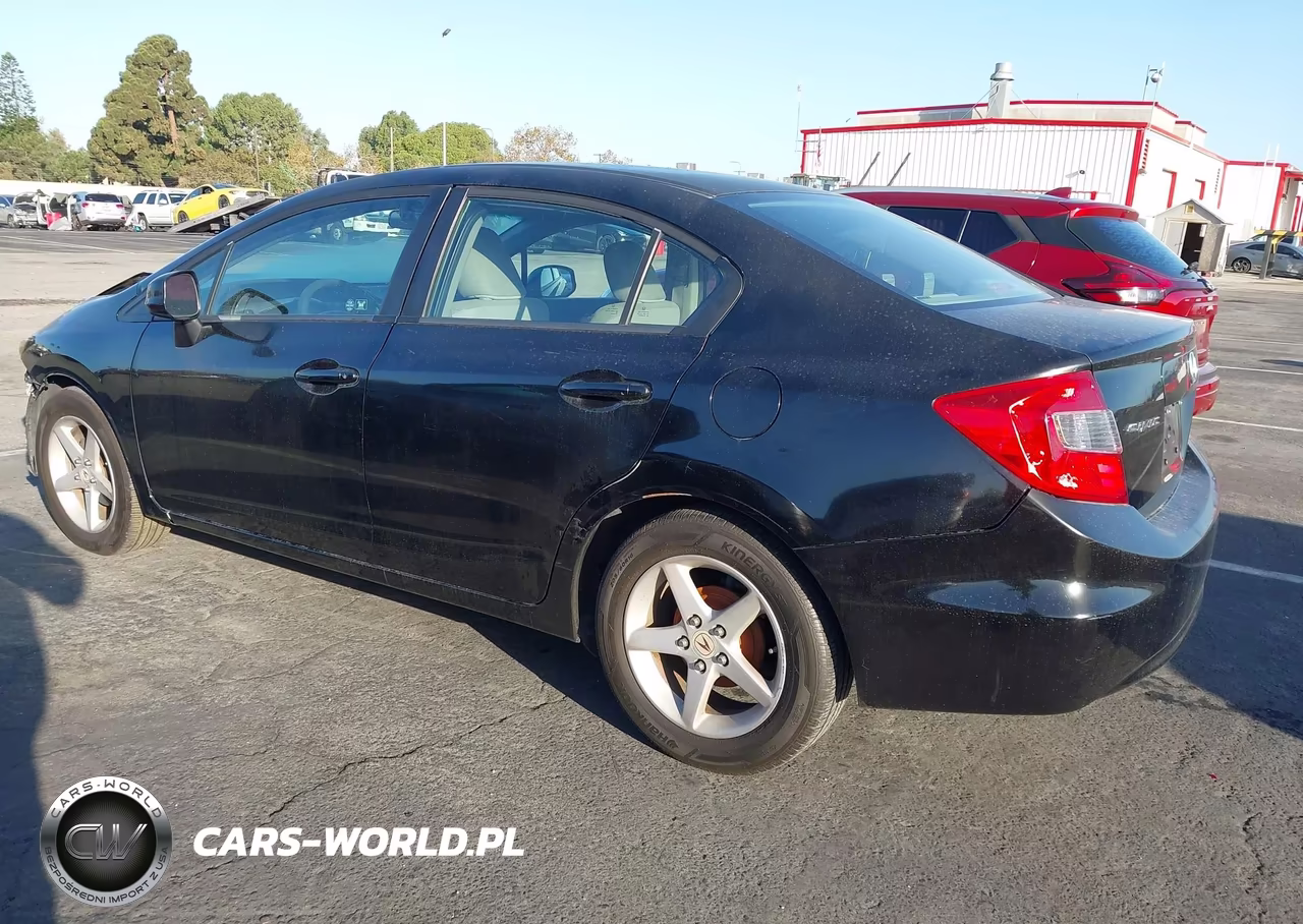 2012 Honda Civic Lx VIN:19XFB2F59CE074418 - 3