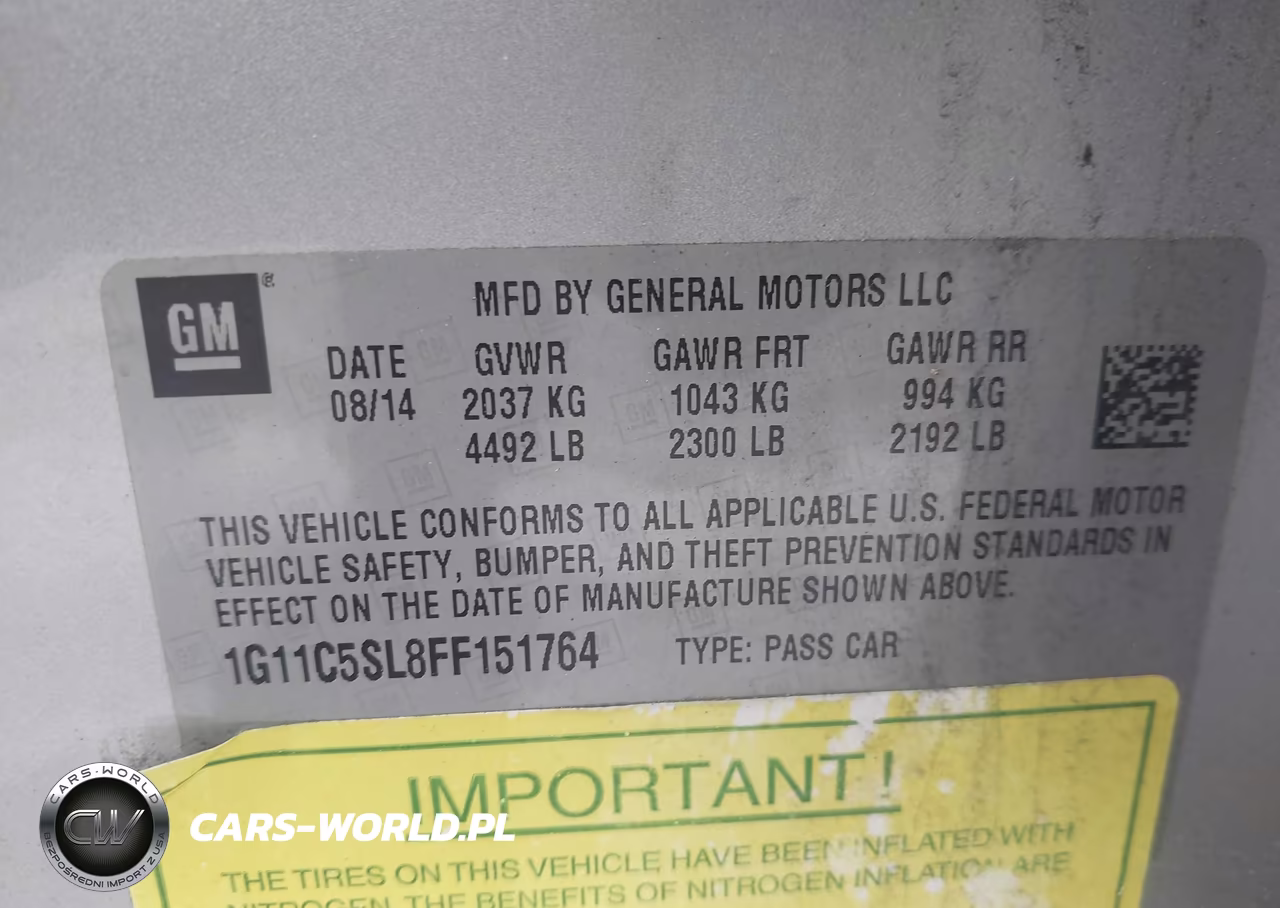 2015 Chevrolet Malibu 1Lt VIN:1G11C5SL8FF151764 - 9