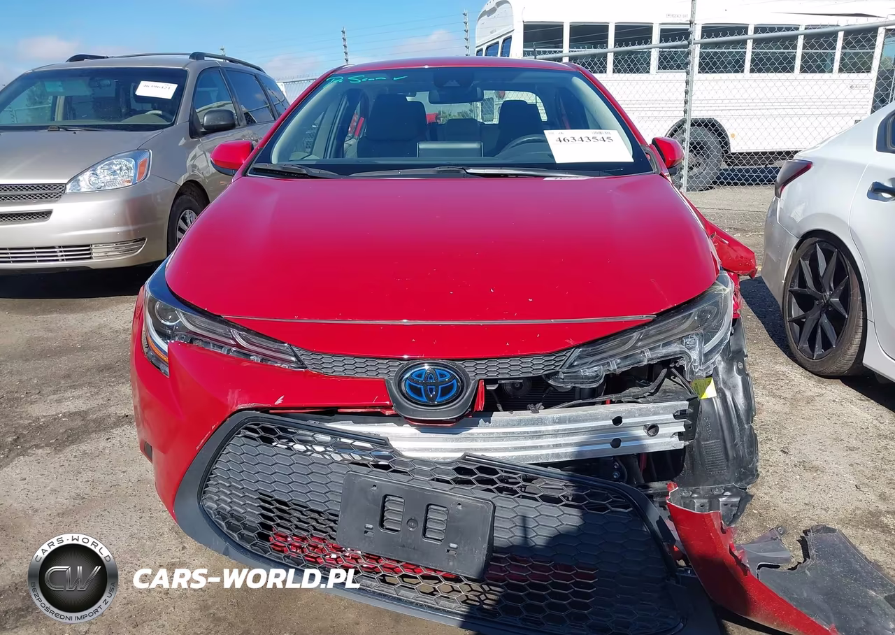 2021 Toyota Corolla Hybrid Le VIN:JTDEAMDE8MJ021937 - 12