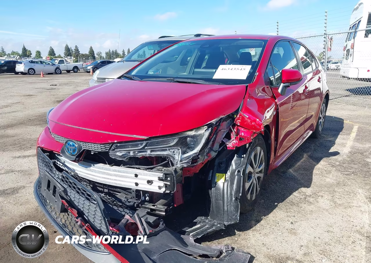 2021 Toyota Corolla Hybrid Le VIN:JTDEAMDE8MJ021937 - 2