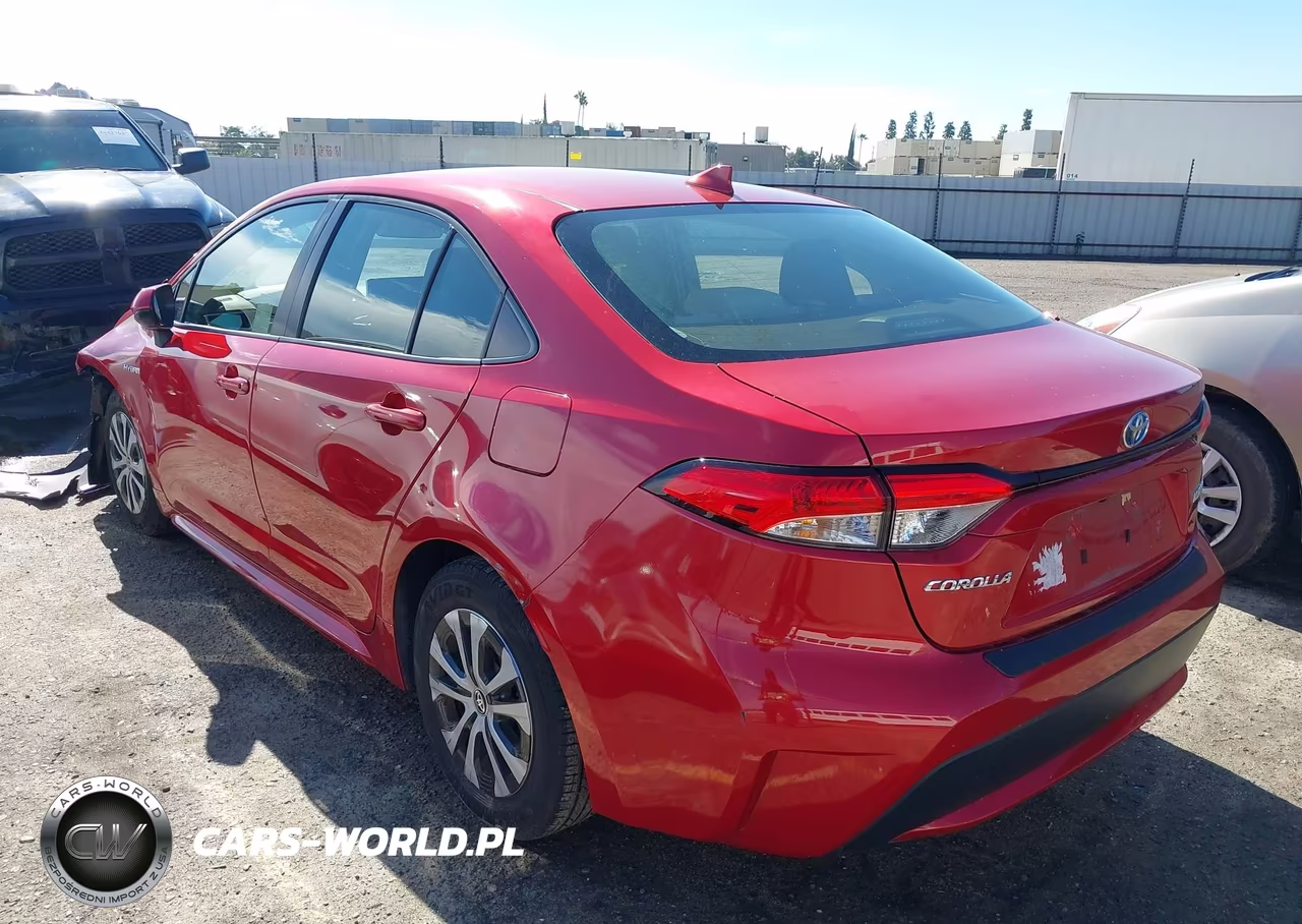 2021 Toyota Corolla Hybrid Le VIN:JTDEAMDE8MJ021937 - 3