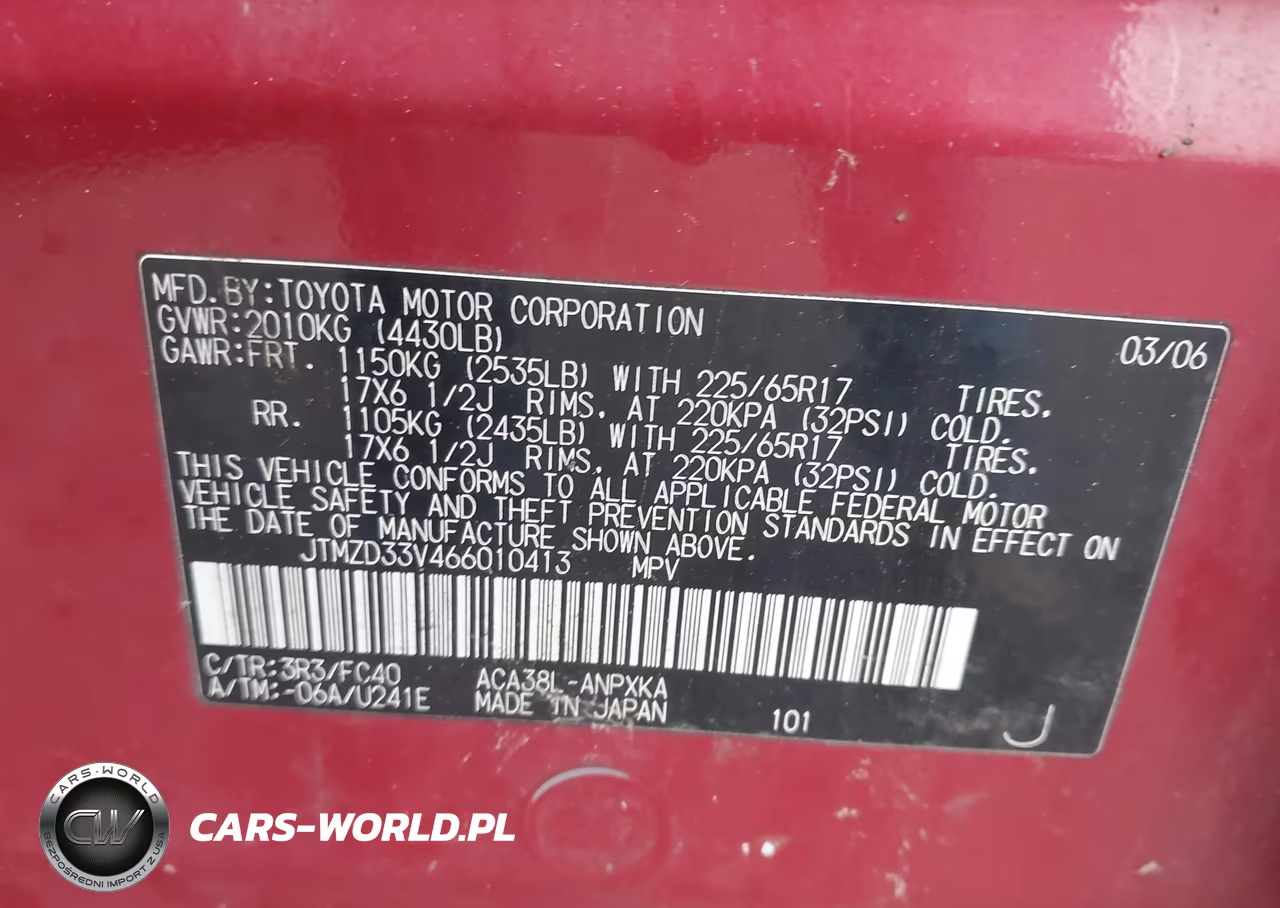 2006 Toyota Rav4 VIN:JTMZD33V466010413 - 9