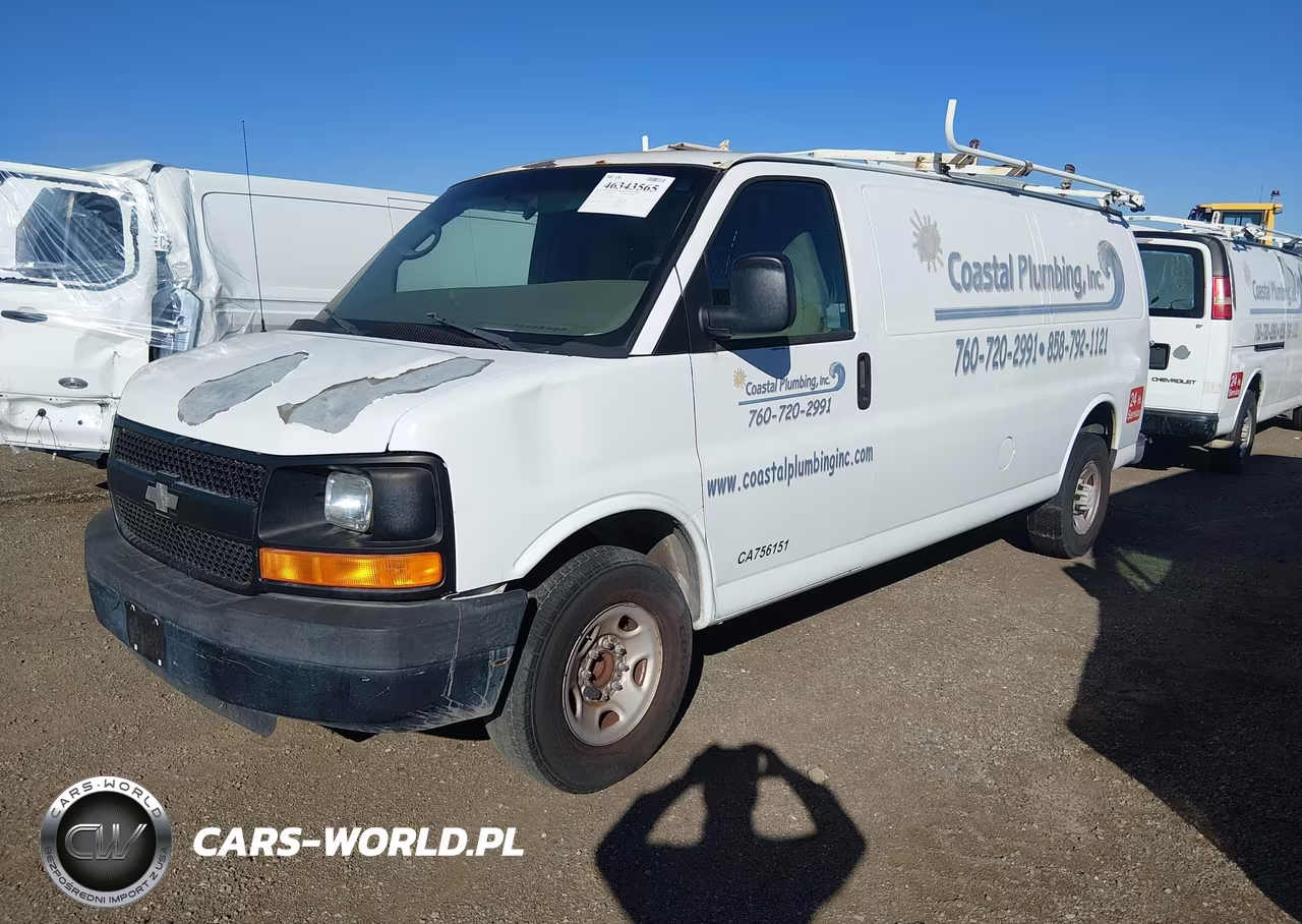 2009 Chevrolet Express 2500 Work Van VIN:1GCGG29C191117757 - 2