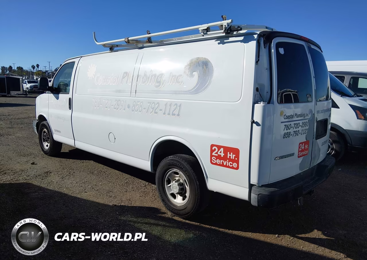 2009 Chevrolet Express 2500 Work Van VIN:1GCGG29C191117757 - 3