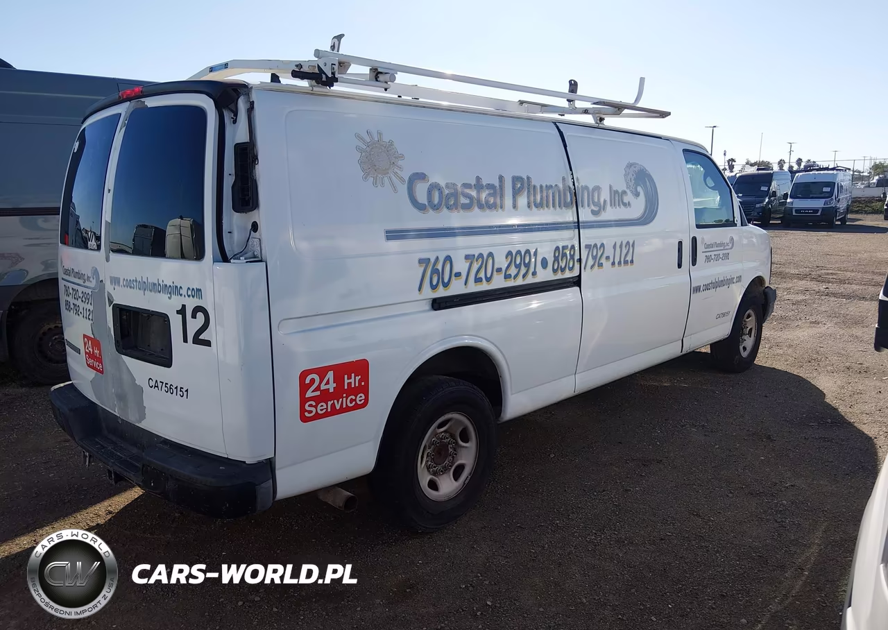 2009 Chevrolet Express 2500 Work Van VIN:1GCGG29C191117757 - 4