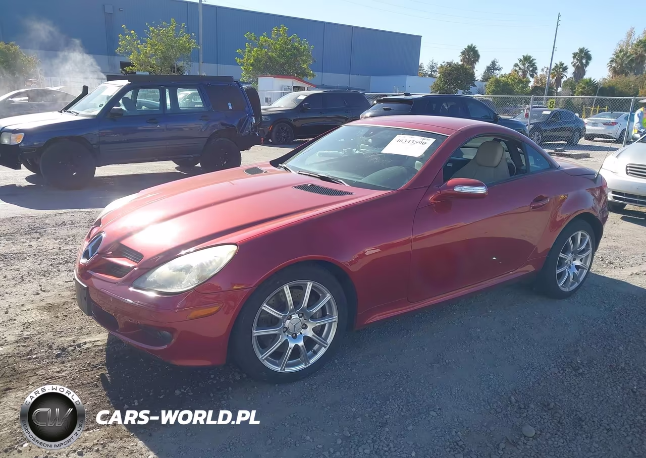 2006 Mercedes-Benz Slk 350 VIN:WDBWK56F36F098281 - 2