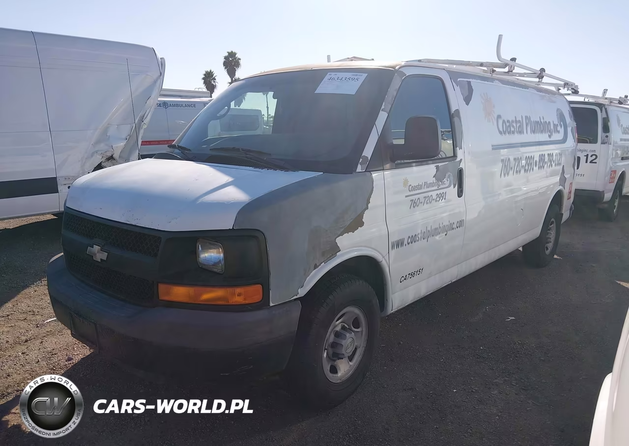 2009 Chevrolet Express 2500 Work Van VIN:1GCGG29C791169927 - 2