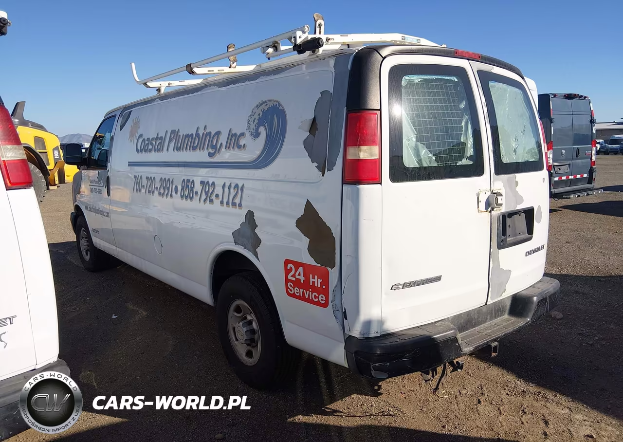 2009 Chevrolet Express 2500 Work Van VIN:1GCGG29C791169927 - 3