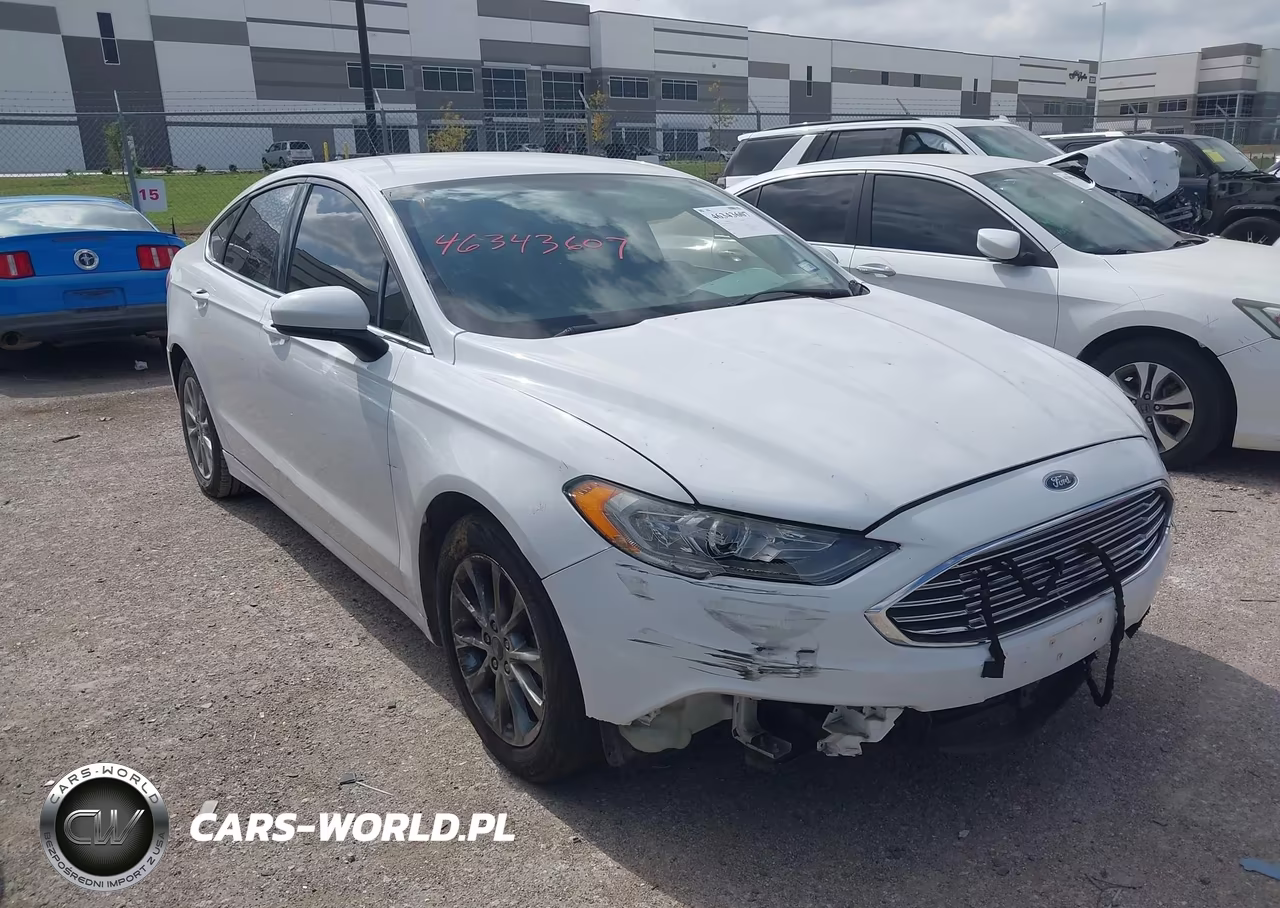 2017 Ford Fusion Se VIN:3FA6P0HD6HR380279 - 1