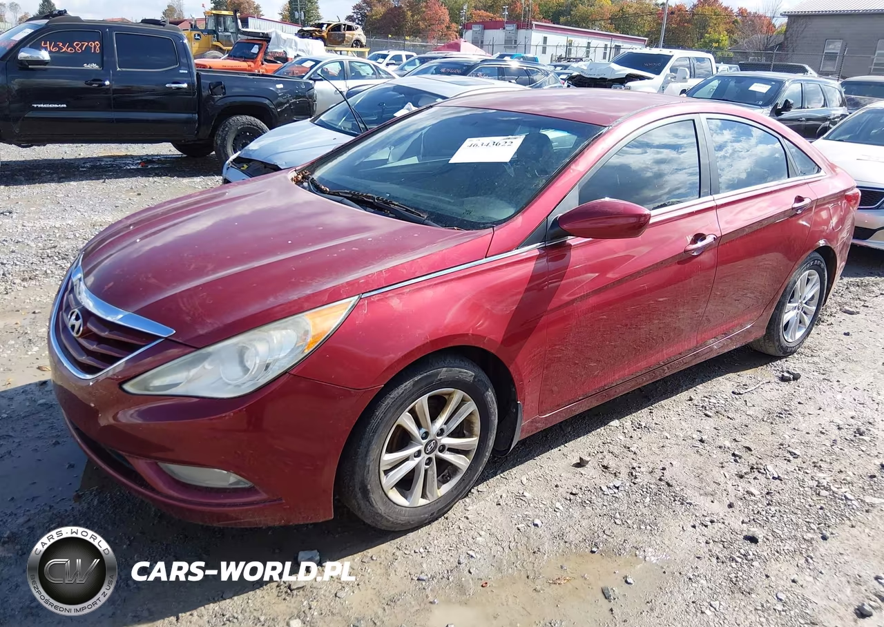 2013 Hyundai Sonata Gls VIN:5NPEB4ACXDH516231 - 2