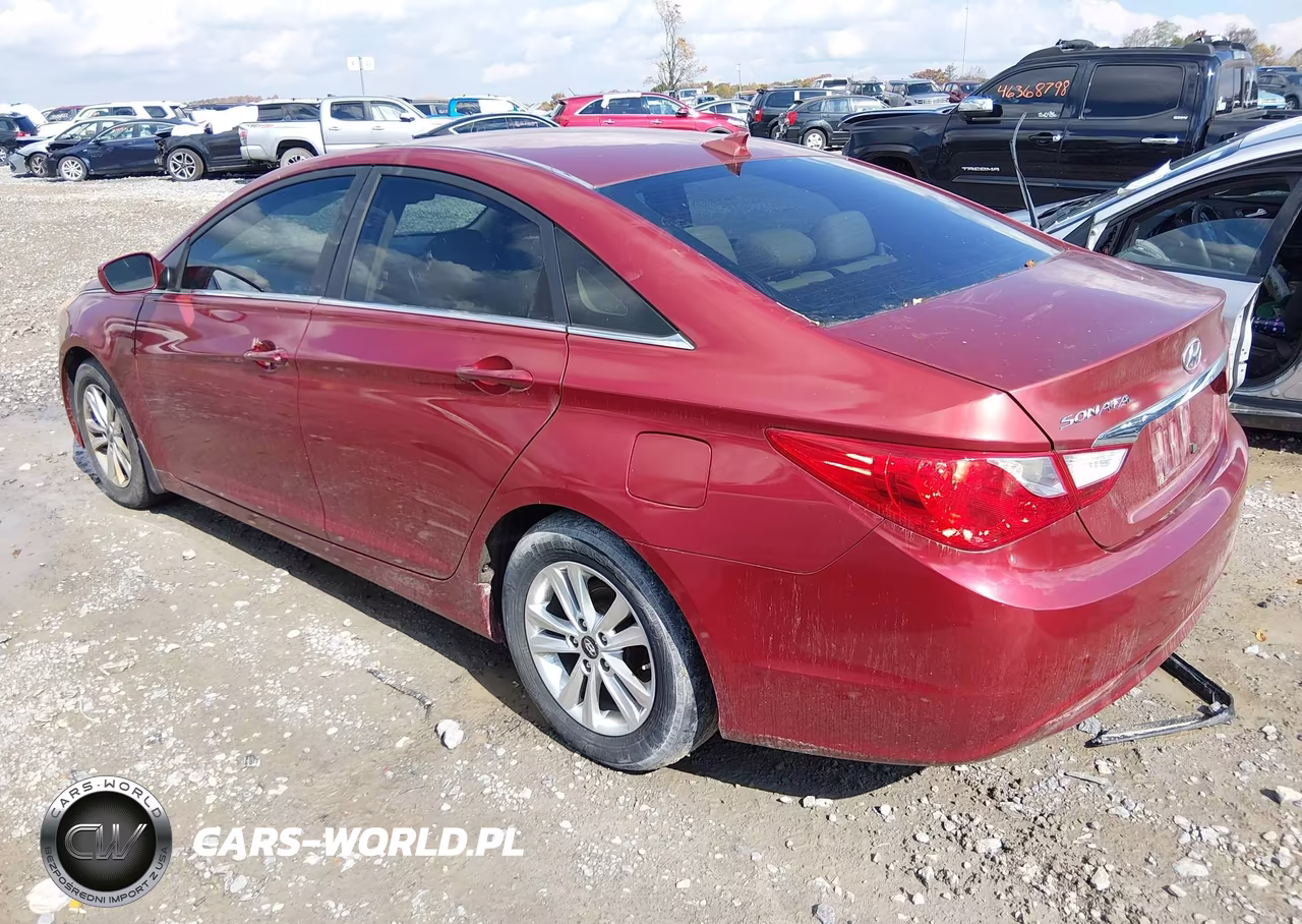 2013 Hyundai Sonata Gls VIN:5NPEB4ACXDH516231 - 3
