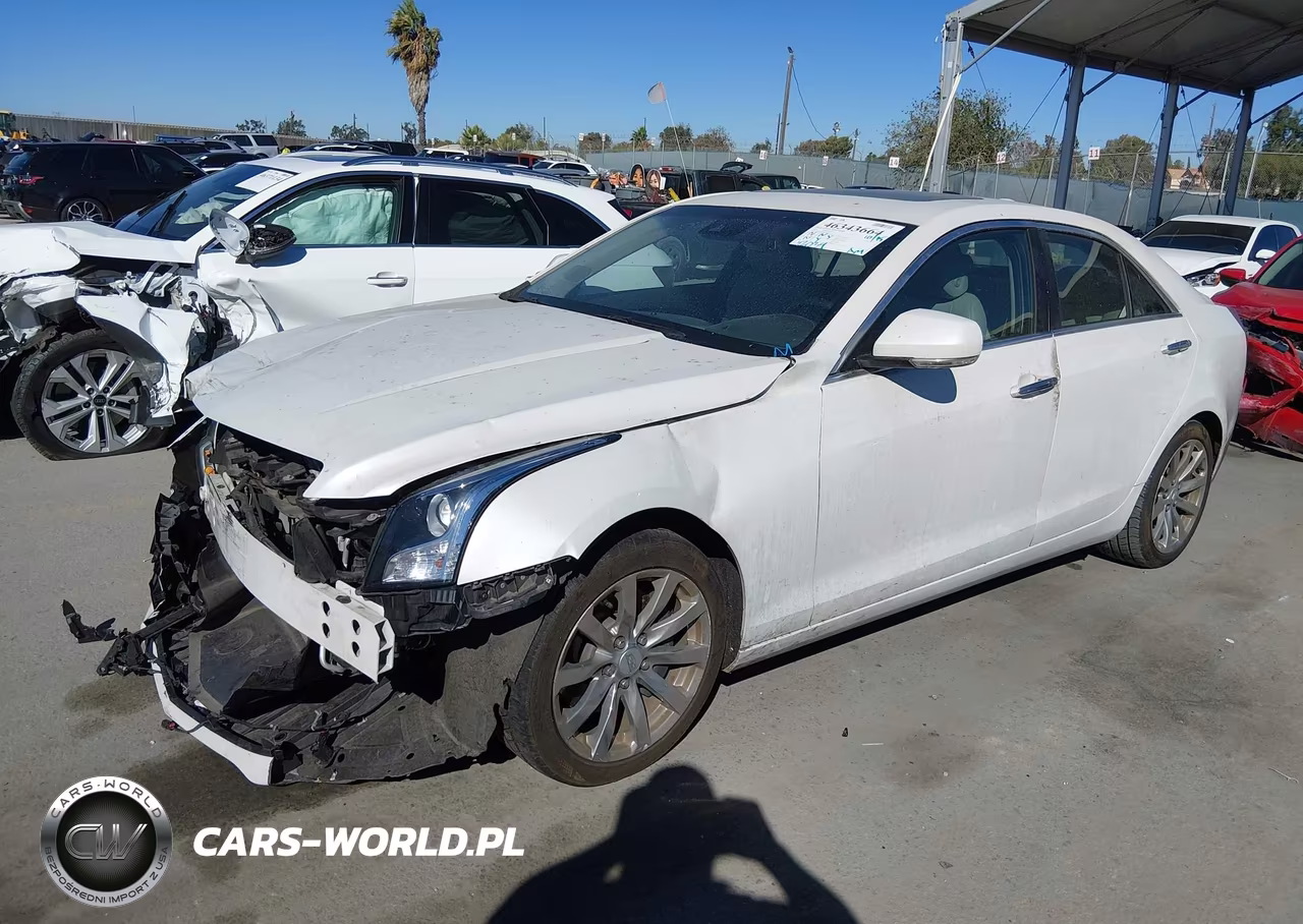 2017 Cadillac Ats Luxury VIN:1G6AB5SX3H0161267 - 2