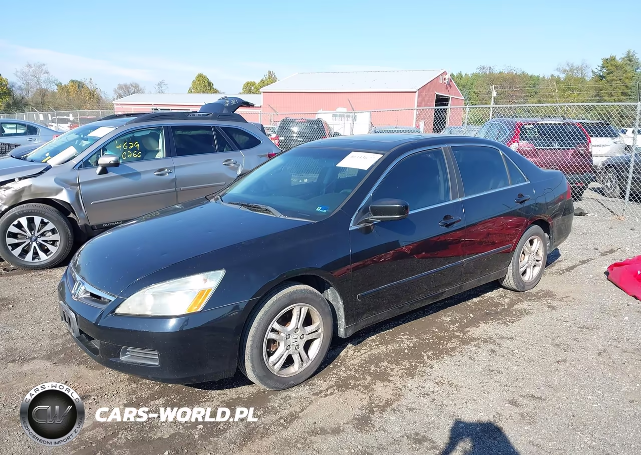 2007 Honda Accord 2.4 Ex VIN:1HGCM56847A044391 - 2