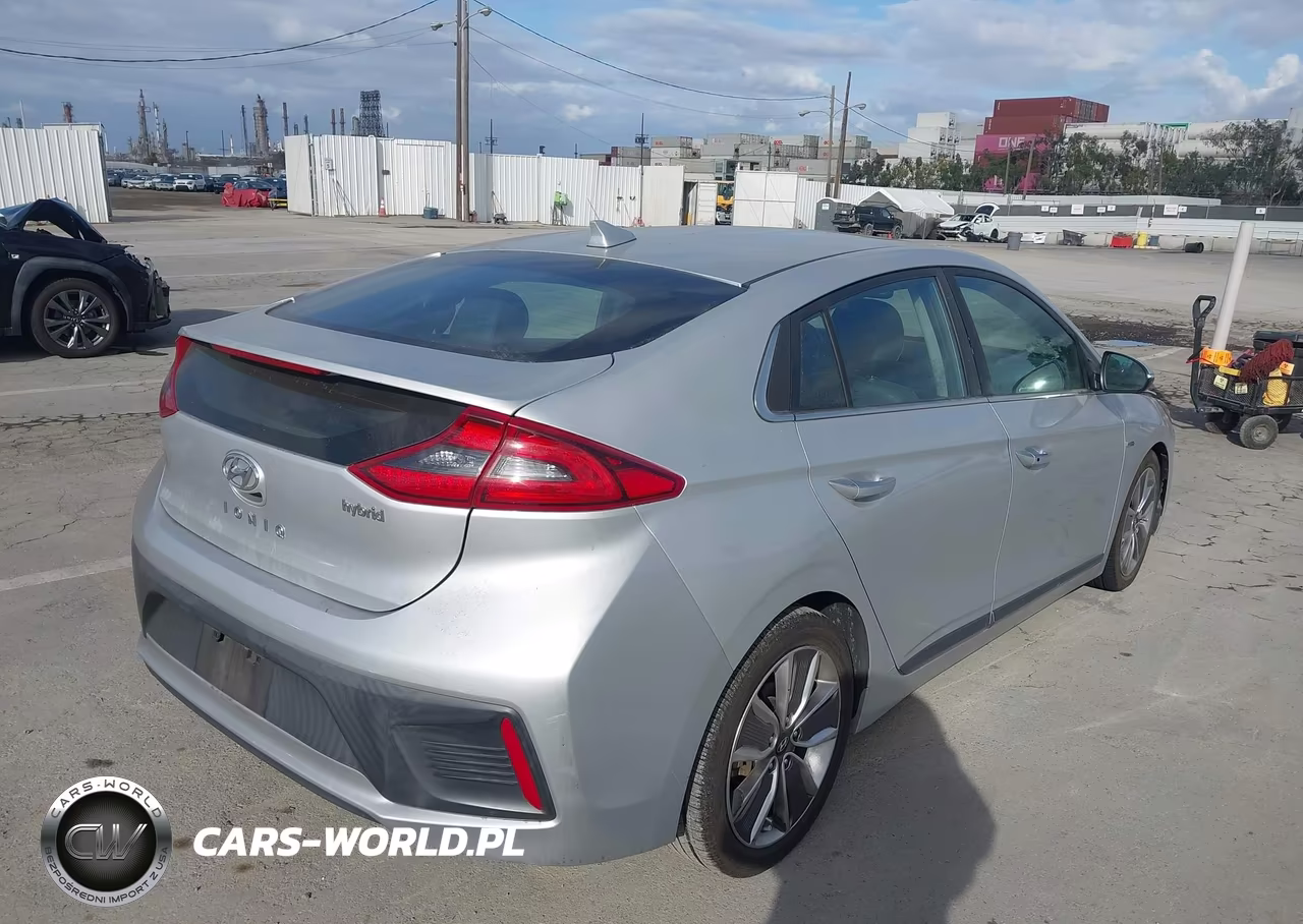 2018 Hyundai Ioniq Hybrid Limited VIN:KMHC85LCXJU101982 - 4