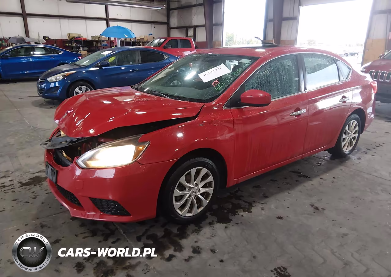 2017 Nissan Sentra Sv VIN:3N1AB7APXHY312477 - 2