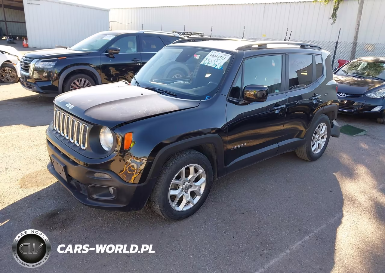 2018 Jeep Renegade Latitude Fwd VIN:ZACCJABB5JPH44526 - 2
