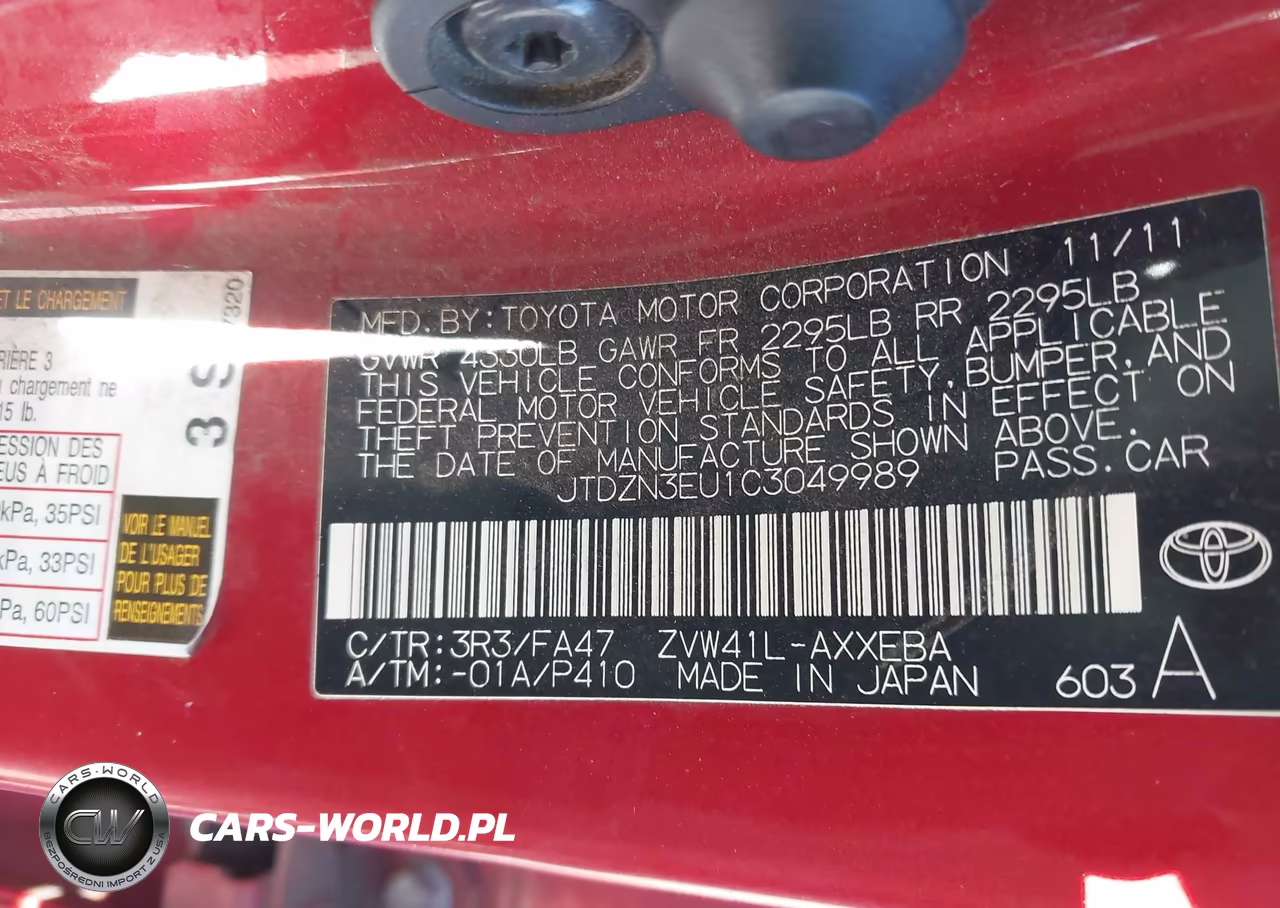 2012 Toyota Prius V Three VIN:JTDZN3EU1C3049989 - 9