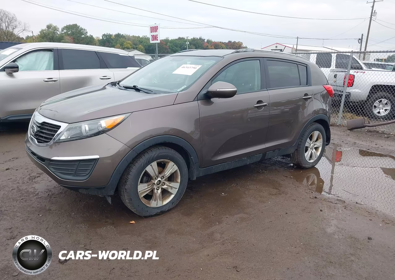 2011 Kia Sportage Lx VIN:KNDPB3A22B7059619 - 2