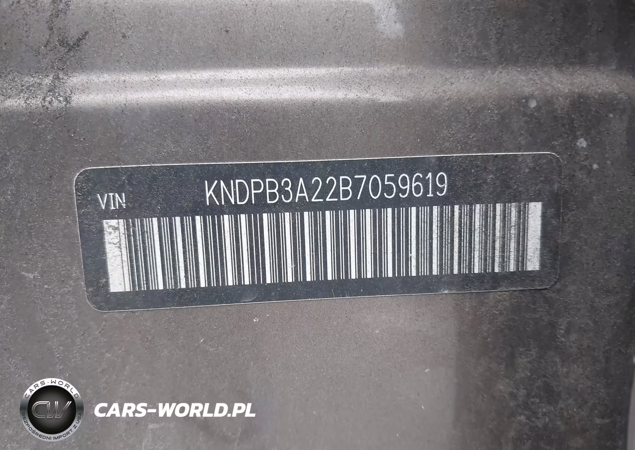2011 Kia Sportage Lx VIN:KNDPB3A22B7059619 - 9