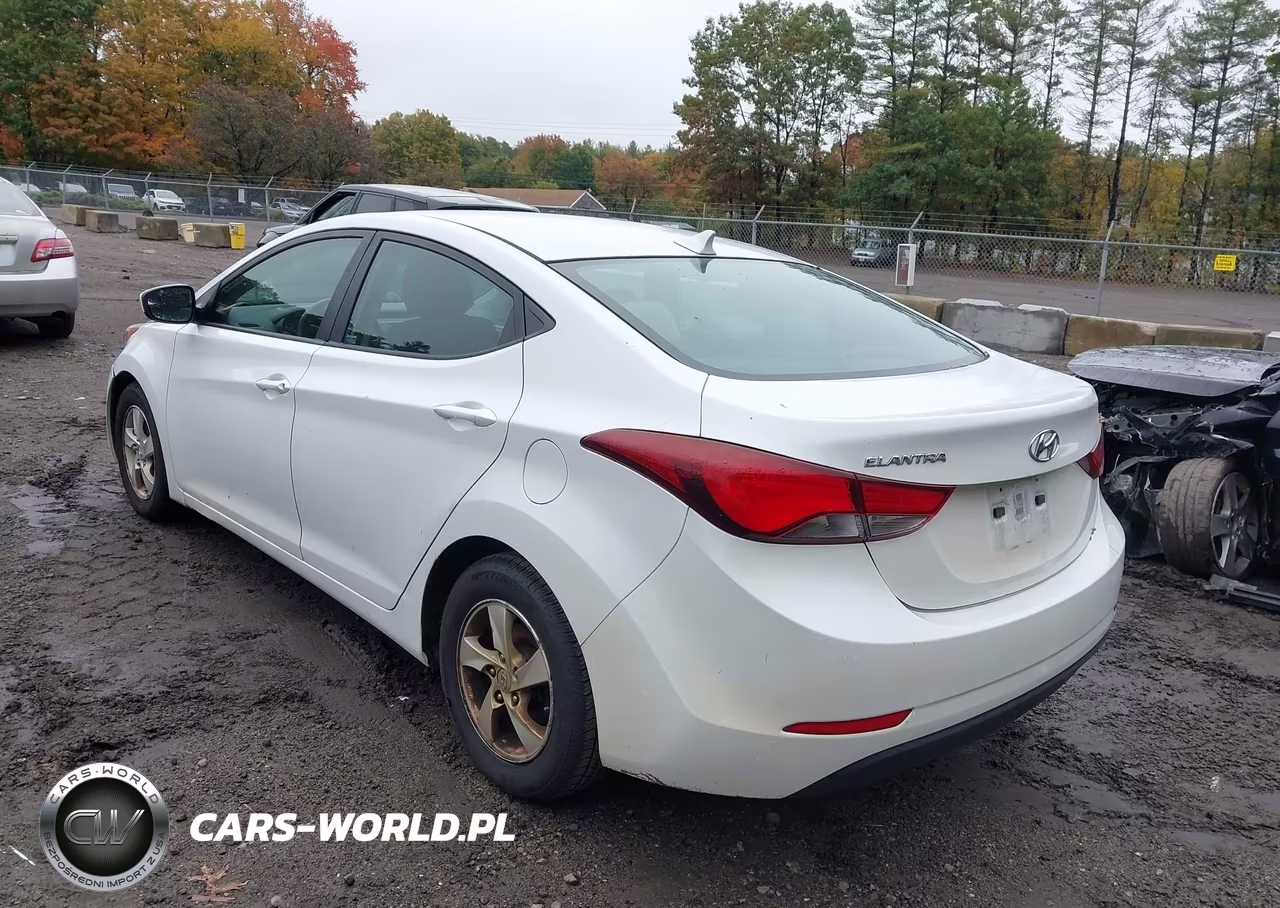 2015 Hyundai Elantra Se VIN:5NPDH4AE7FH651357 - 3
