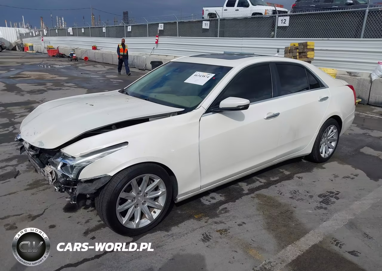 2014 Cadillac Cts Luxury VIN:1G6AR5SX0E0172878 - 2