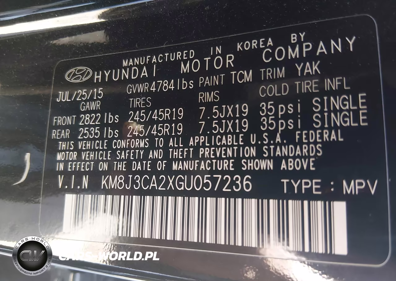2016 Hyundai Tucson Limited VIN:KM8J3CA2XGU057236 - 9