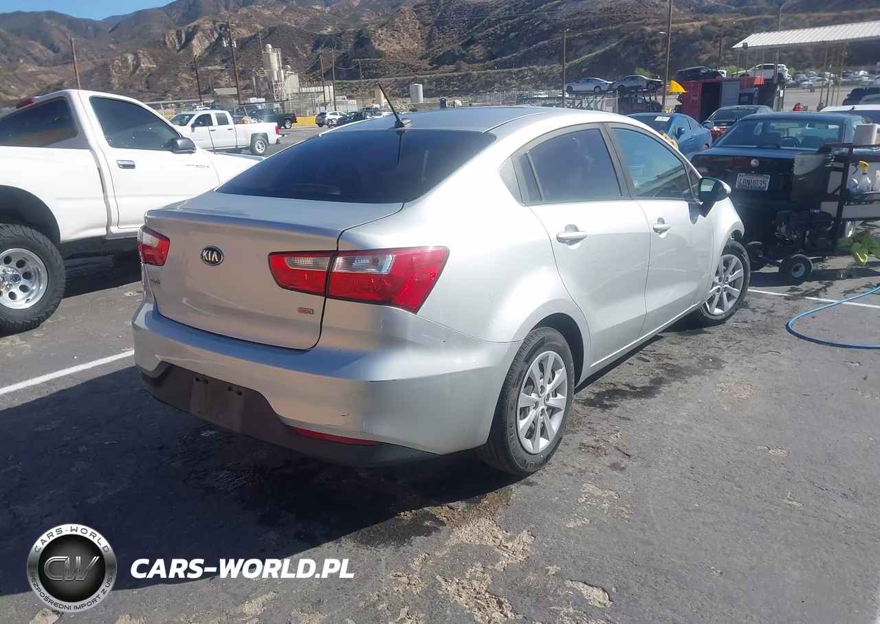 2017 Kia Rio Lx VIN:KNADM4A31H6016610 - 4