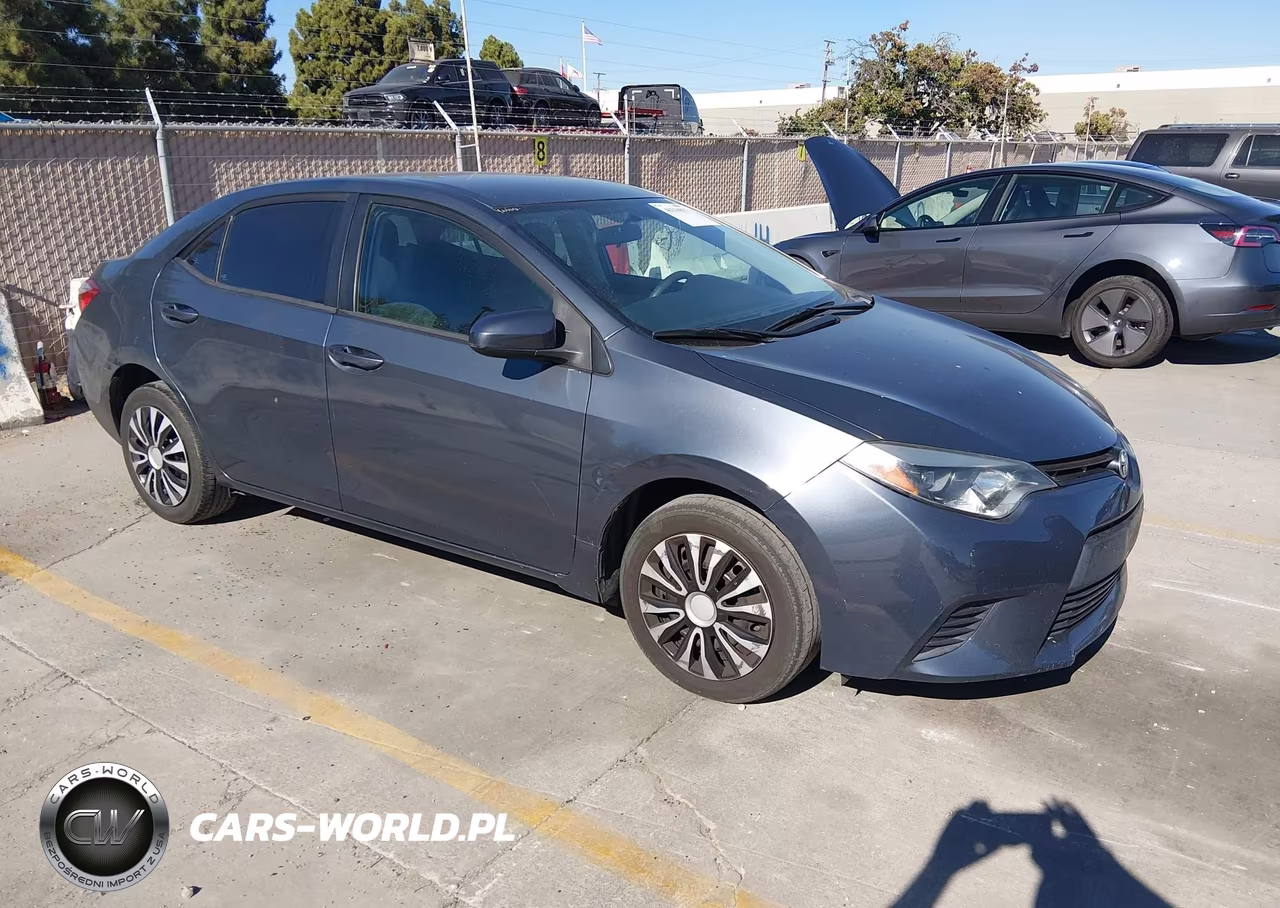 2014 Toyota Corolla Le VIN:5YFBURHE4EP160896 - 1