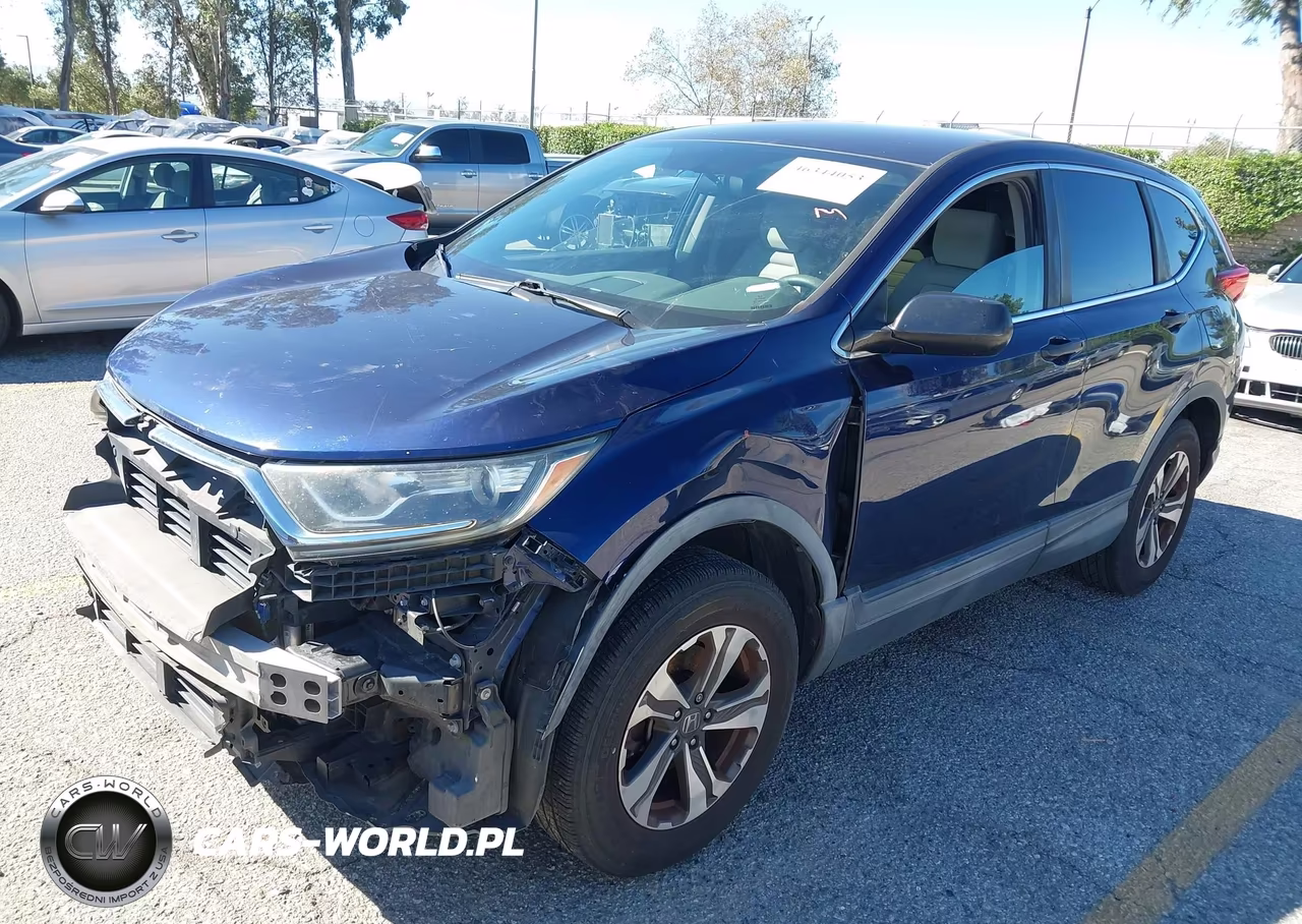 2017 Honda Cr-V Lx VIN:7FARW5H37HE006719 - 2