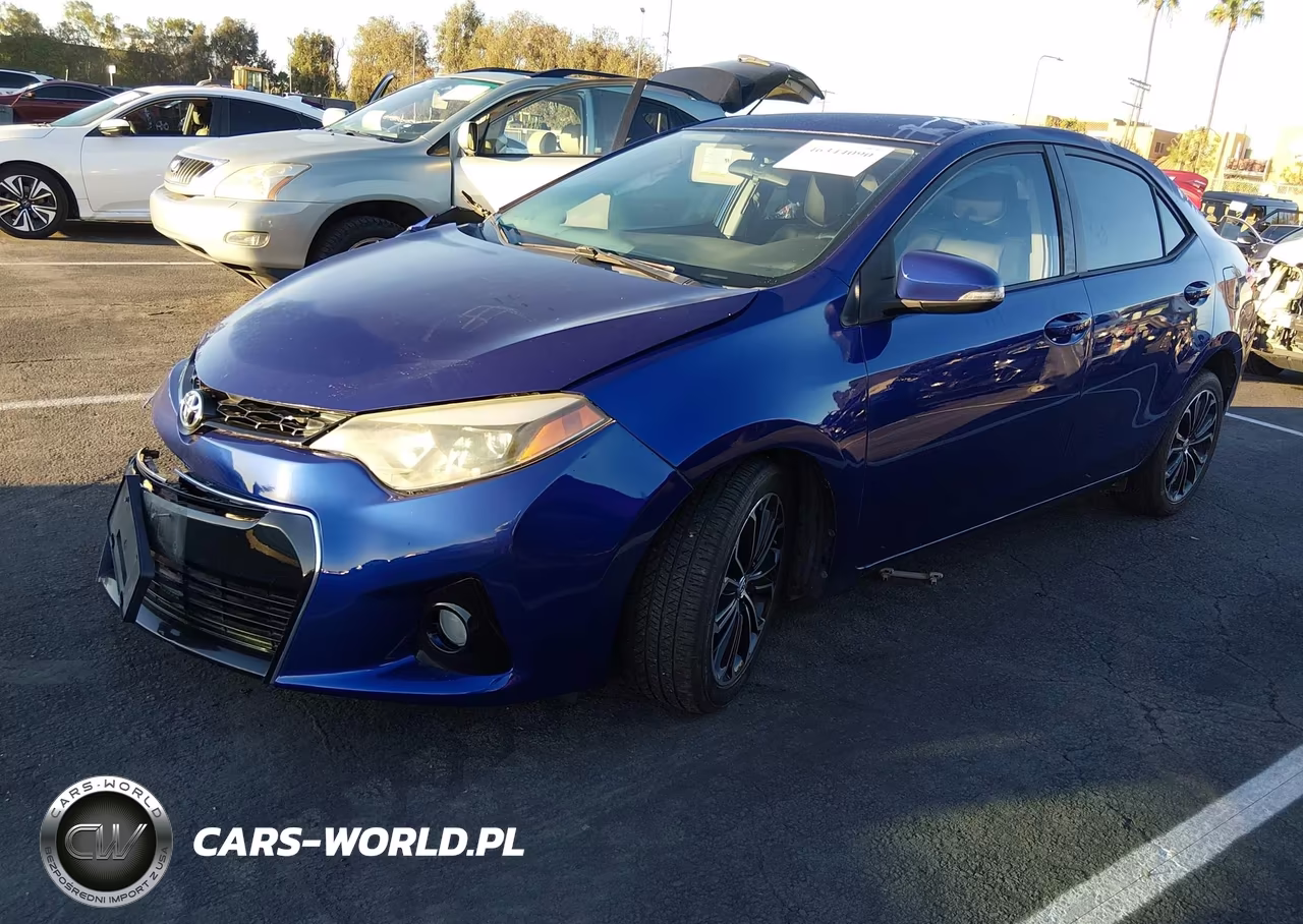 2014 Toyota Corolla S Premium VIN:5YFBURHE9EP024313 - 2