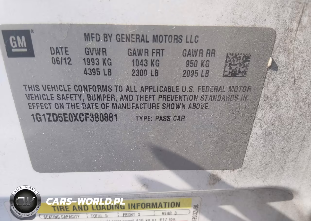 2012 Chevrolet Malibu 2Lt VIN:1G1ZD5E0XCF380881 - 9