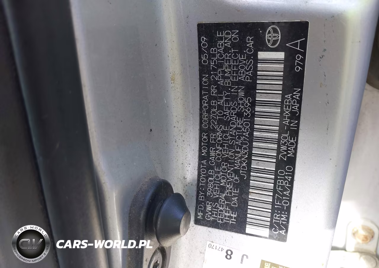 2010 Toyota Prius Ii VIN:JTDKN3DU7A5013695 - 9