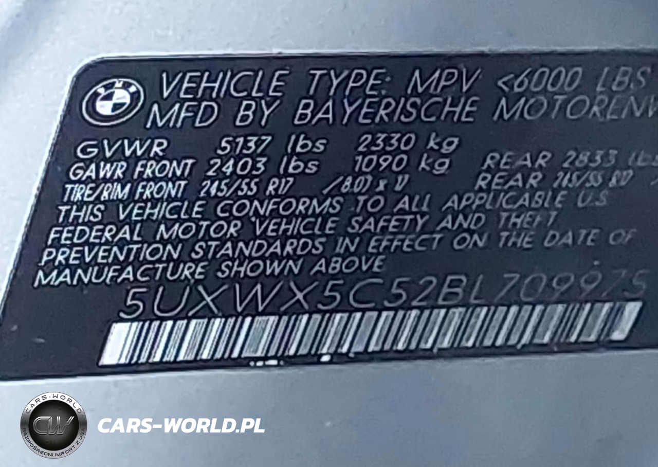 2011 BMW X3 xDrive28I VIN:5UXWX5C52BL709975 - 9